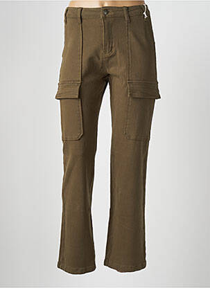 Pantalon cargo verde TOXIK3 femeie