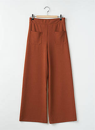 Pantalon larg maro SEE THE MOON femeie