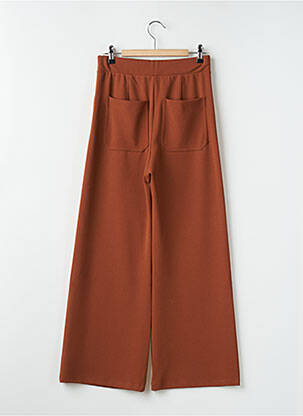 Pantalon larg maro SEE THE MOON femme