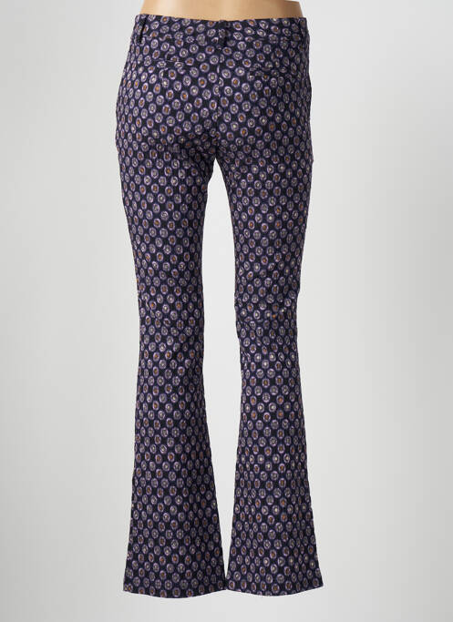 Pantalon evazat violet SEE THE MOON femeie