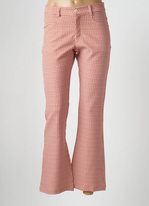 Pantalon evazat bej SEE THE MOON femme