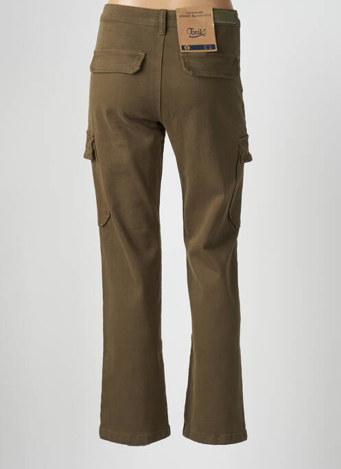 Pantalon cargo verde TOXIK3 femeie