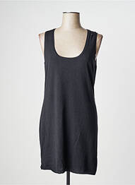 Rochie midi fără mâneci fără mâneci negru PLACE À PART femeie