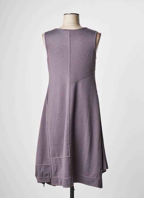 Rochie midi maro INFINI MOI femeie