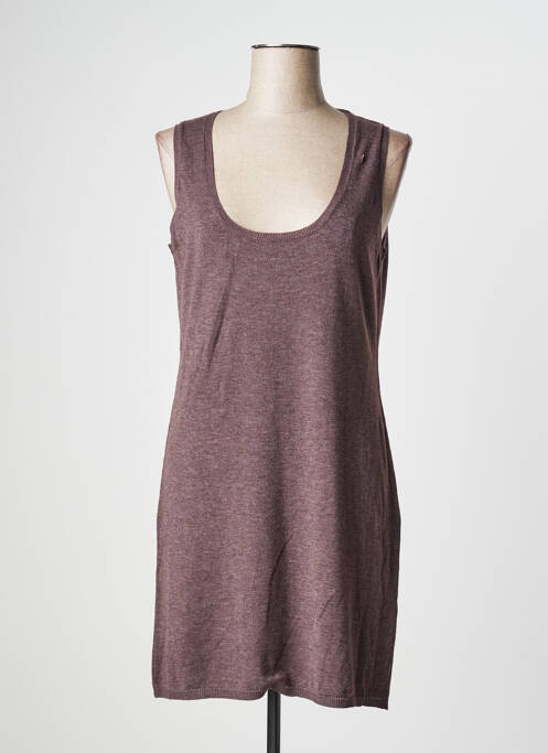 Rochie midi maro PLACE À PART femeie