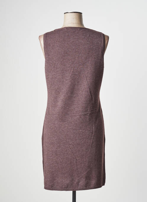 Rochie midi maro PLACE À PART femeie