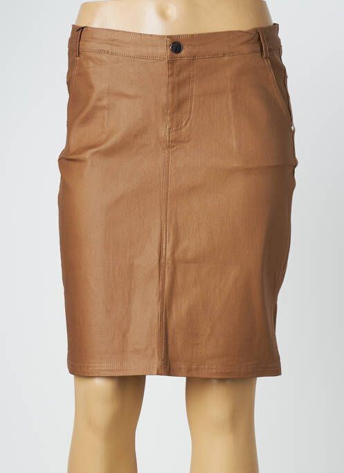 Fustă scurtă maro X-MAX femeie