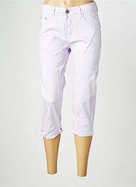 Pantalon trei sferturi elasticitate mărime normală violet X-MAX femme