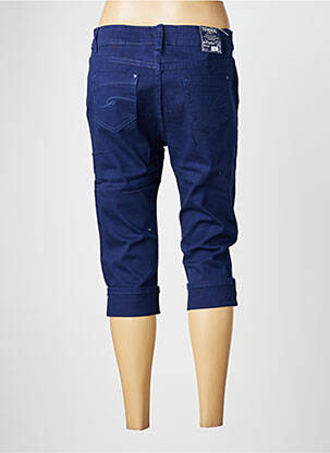 Pantalon trei sferturi elasticitate mărime normală albastru X-MAX femeie