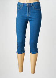 Pantalon trei sferturi elasticitate mărime normală albastru X-MAX femme