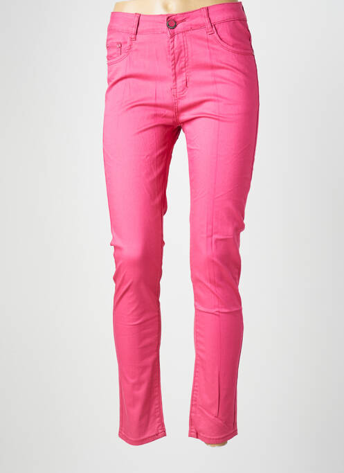Pantalon slim roz X-MAX femeie