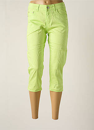Pantalon trei sferturi verde X-MAX femeie