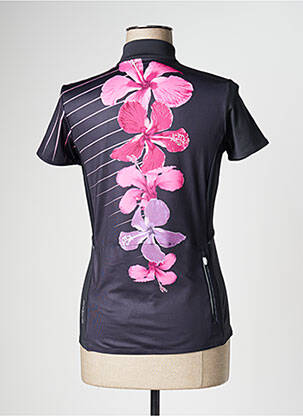 Tricou elasticitate mâneci scurte negru CMP femeie
