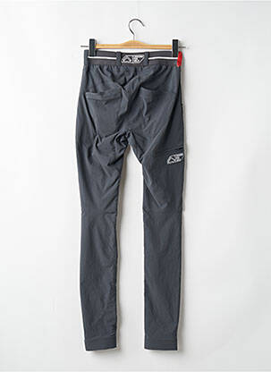 Pantalon slim talie elastică mărime normală gri LOOKING FOR WILD femeie
