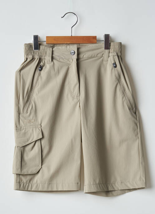 Bermudă talie elastică mărime normală bej CMP femme