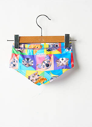 Slip de baie imprimeu fantezie albastru FUNKY TRUNKS băiat