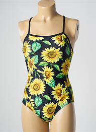 Costum de baie dintr-o singură piesă sutiene sutiene negru FUNKITA femeie