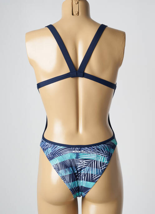 Costum de baie dintr-o singură piesă albastru FUNKITA femeie