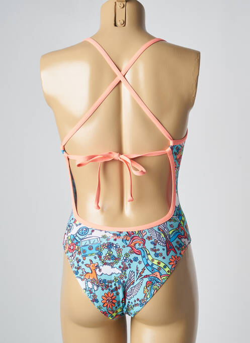 Costum de baie dintr-o singură piesă albastru FUNKITA femeie