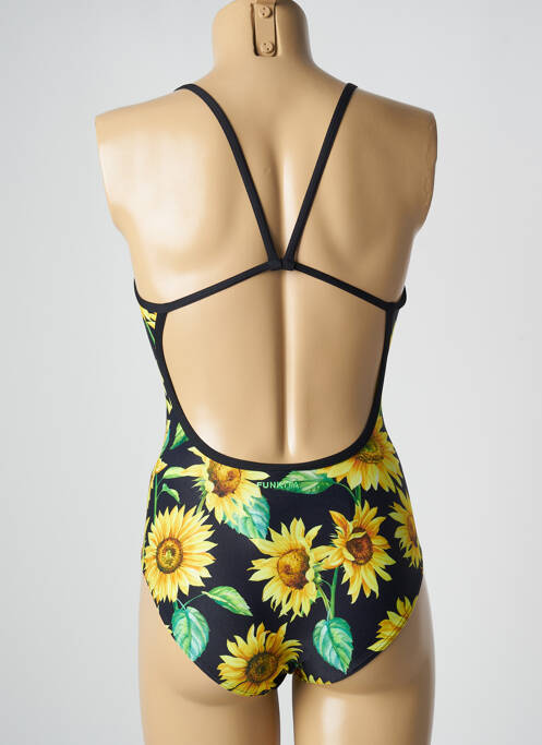 Costum de baie dintr-o singură piesă negru FUNKITA femeie