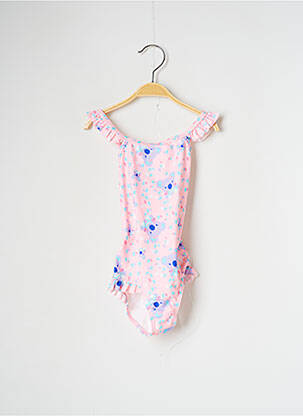 Costum de baie dintr-o singură piesă roz SPEEDO fată