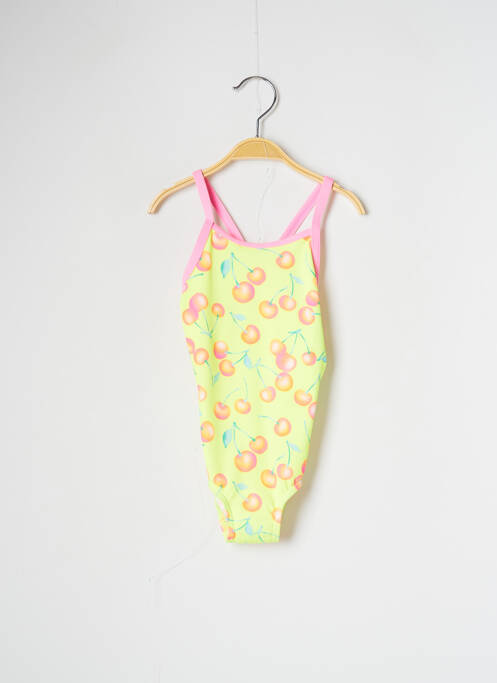 Costum de baie dintr-o singură piesă galben FUNKITA fată