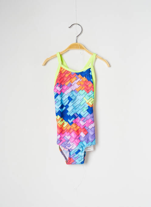 Costum de baie dintr-o singură piesă albastru FUNKITA fată