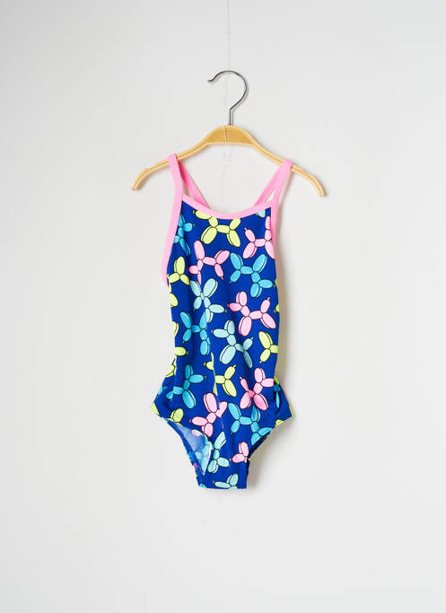 Costum de baie dintr-o singură piesă albastru FUNKITA fată