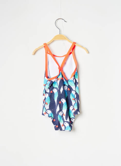 Costum de baie dintr-o singură piesă albastru FUNKITA fată