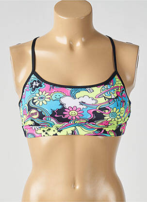 Sutien de costum de baie elasticitate sutiene albastru FUNKITA femeie