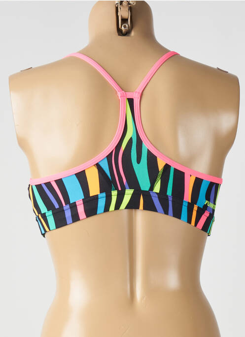Sutien de costum de baie negru FUNKITA femeie