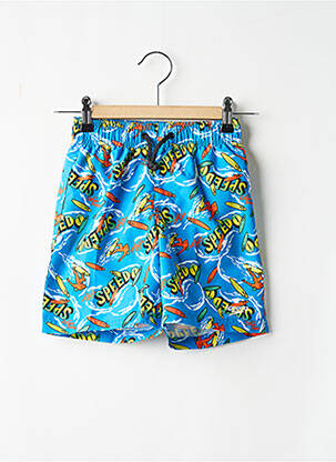 Șort de baie efect material satinat albastru SPEEDO băiat