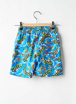 Șort de baie efect material satinat albastru SPEEDO băiat
