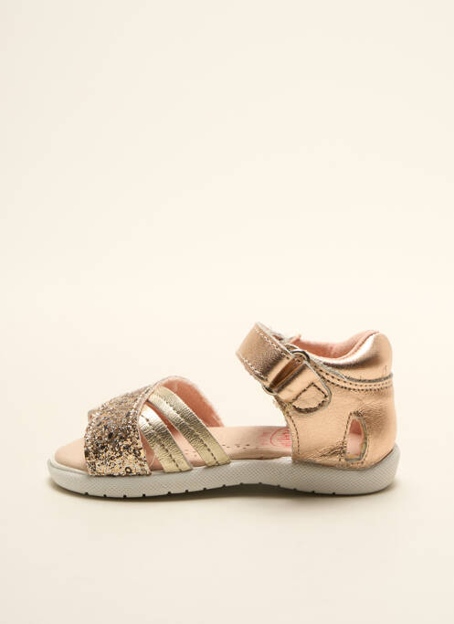 Sandale/Pantofi decupați roz PLAKTON fată