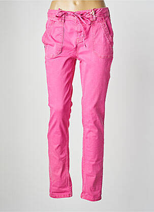 Blugi cu croială slim roz STREET ONE femeie