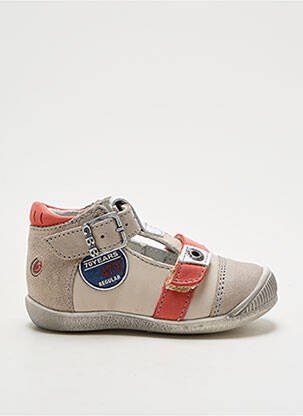 Sandale/Pantofi decupați bej GBB băiat