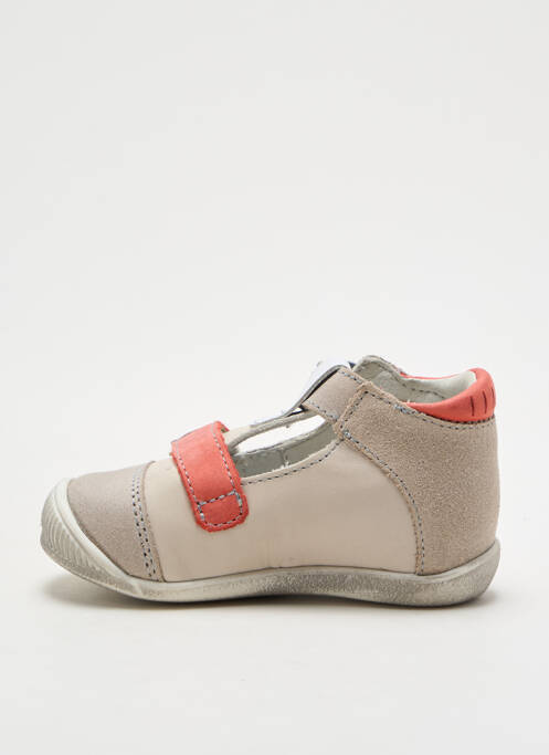 Sandale/Pantofi decupați bej GBB băiat