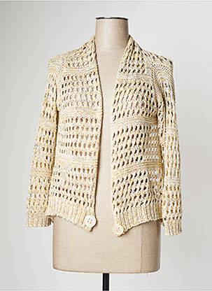 Vestă cu mâneci lungi bej CINZIA CALDI femeie