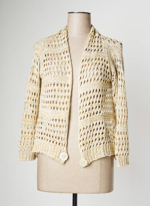 Vestă cu mâneci lungi bej CINZIA CALDI femeie