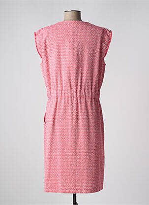 Rochie midi mâneci scurte mâneci scurte roz CAROLINE BISS femeie