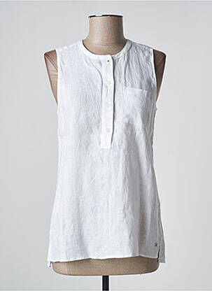 Top alb TOMMY HILFIGER femeie