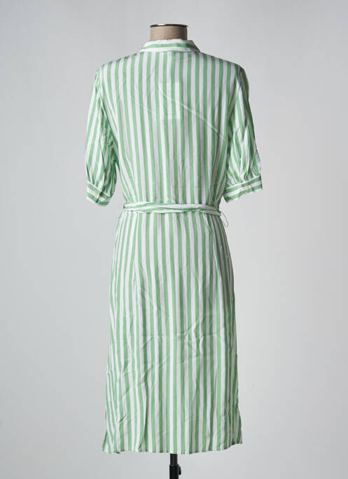 Rochie midi verde TOMMY HILFIGER femeie