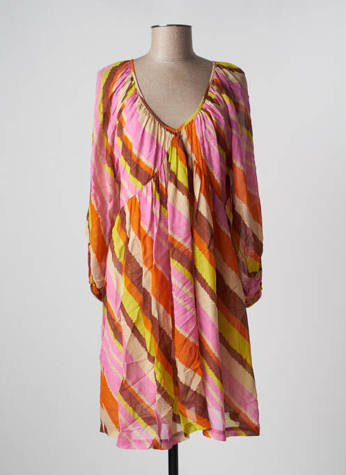 Rochie midi roz MÊME ROAD femeie