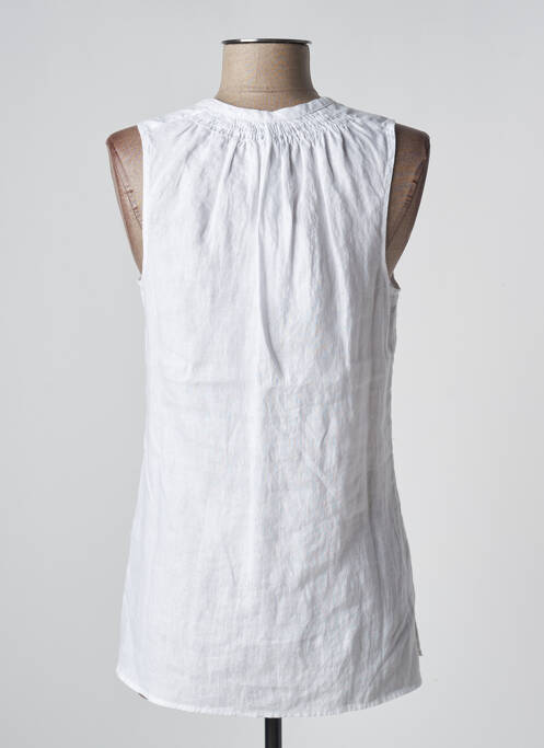 Top alb TOMMY HILFIGER femeie