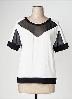 Tricou alb IKKS femeie