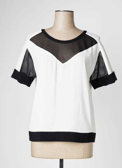 Tricou alb IKKS femeie