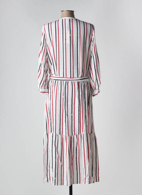 Rochie midi bej TOMMY HILFIGER femeie