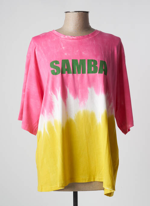 Tricou roz MÊME ROAD femeie