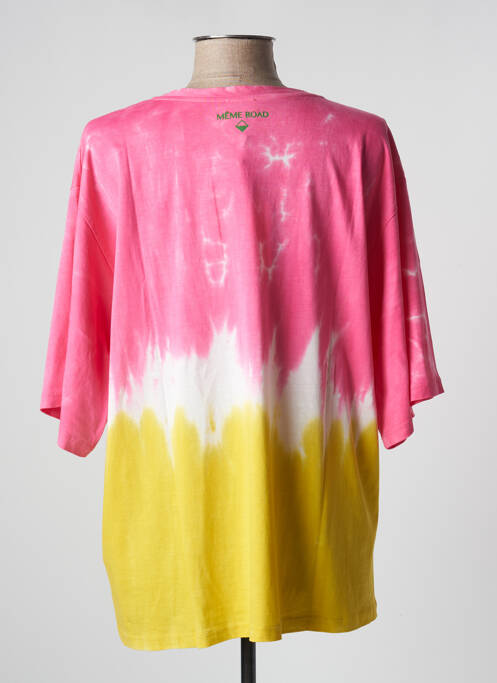 Tricou roz MÊME ROAD femeie