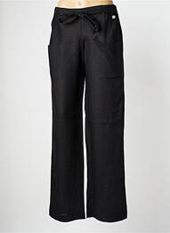 Pantalon drept țesătură poplin mărime normală negru CINZIA CALDI femme